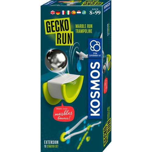 Kosmos Gecko Run Golyópálya Trambulin Kiegészítő a Kezdő Szetthez STEM Kísérleti Készlet