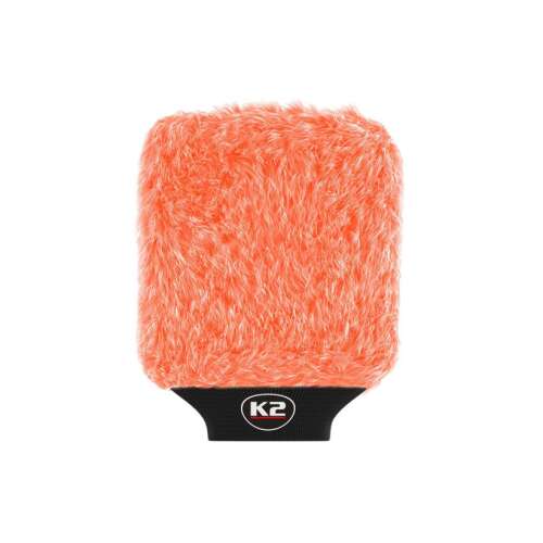 K2 Wash Mitt Mikrofaser-Waschhandschuh für Autos, orange