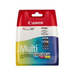 Canon CLI-526 Eredeti Tintapatron Multipack Tri-color 90318185 