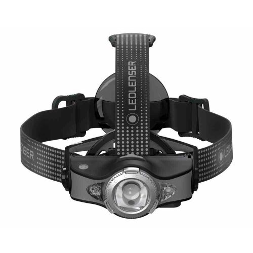 Vorderansicht der Ledlenser MH11 Bluetooth Stirnlampe