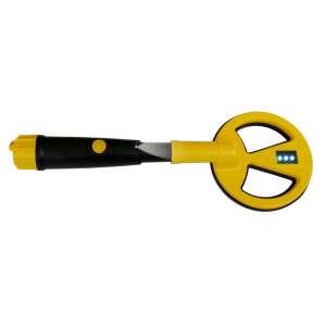 Detector de metale Sunen PP10, galben și negru, vedere de sus - Detectoare de metale