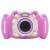 Easypix KiddyPix Blizz rosa Kinder Digitalkamera Vorderansicht