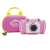Easypix KiddyPix Blizz rosa Kinder Digitalkamera mit Tasche