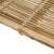 vidaXL kétszemélyes bambusz napozóágy párnákkal 45716629}