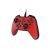 Angled view of Genesis Mangan 300 red wired gaming controller