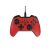 Front view of Genesis Mangan 300 red wired gaming controller