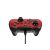 Bottom view of Genesis Mangan 300 red wired gaming controller