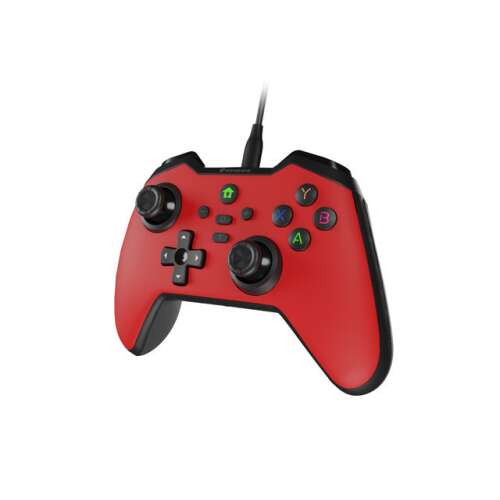 Genesis Mangan 300 wired gamepad for PC, Switch and mobile, red