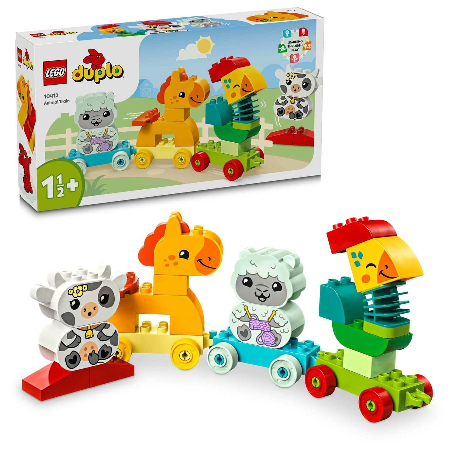 E-shop LEGO® DUPLO® Vláčik so zvieratkami 10412