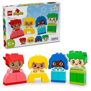 LEGO® DUPLO® — Wielkie uczucia i emocje 10415, 23 elementy 141968999 - Interaktywna gra dla dzieci, LEGO DUPLO, Indiański namiot, Gra rozwojowa dla małych dzieci, Interaktywny pluszak i Plusz