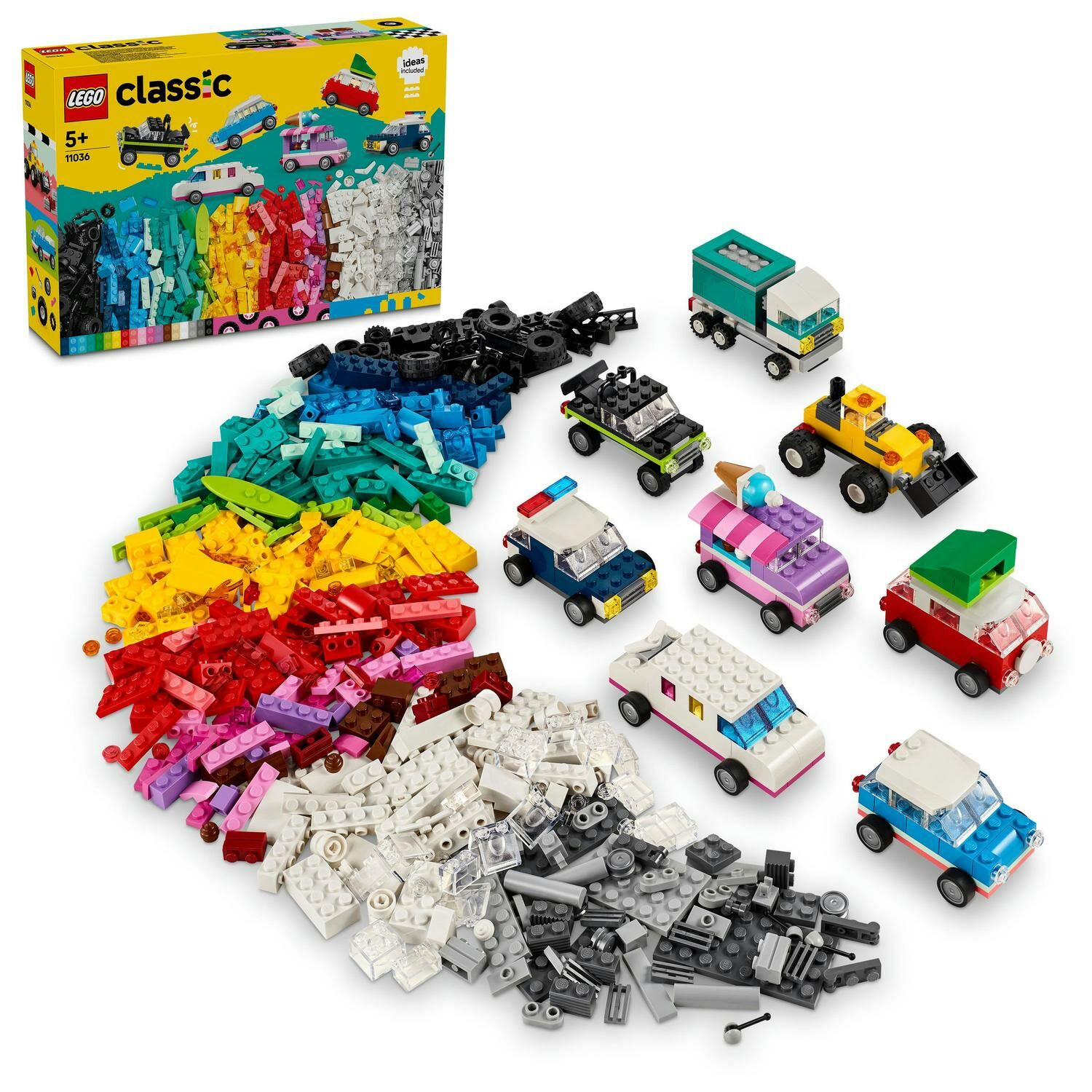E-shop LEGO® Classic Tvorivé vozidlá 11036