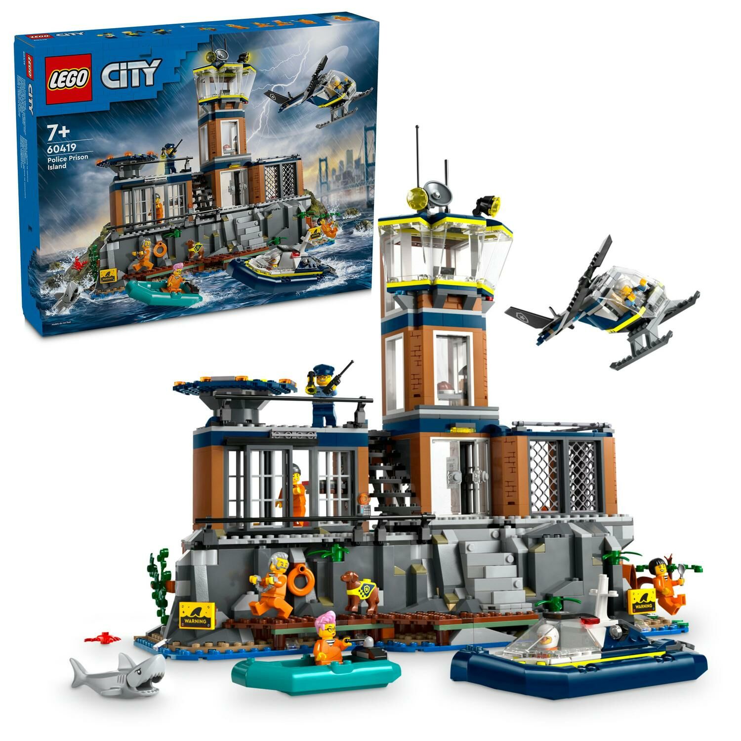 E-shop LEGO® City Polícia a väzenie na ostrove 60419