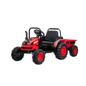Elektromos traktor BABYMIX red 90321247 Elektromos járművek - Elektromos traktor