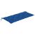 vidaXL tömör akácfa kerti pad párnával 120 cm 165435112