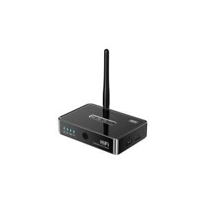 Bluetooth 5.1-es vevő adapter NFC-vel, MP3 lejátszó, karaoke mikrofon bemenet, távirányító - Fejegység kiegészítő