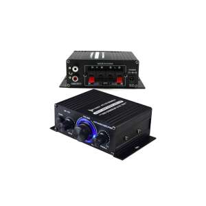 2x20W RMS Digitális erősítő sztereó kimenettel, RCA audio bemenettel, fekete - Fejegység kiegészítő