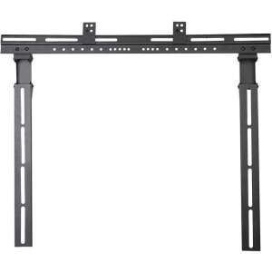 Techly ICA-PLB 102S rama do mocowania TV, czarna, widok z przodu - Podstawa pod telewizor i uchwyt ścienny