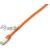 Equip 605679 orange Cat6a S/FTP Kabel Nahaufnahme