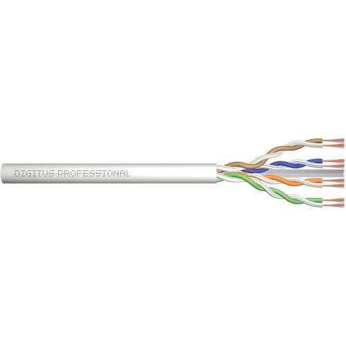 DIGITUS CAT 6A U/UTP Twisted Pair Roh-Patchkabel,100m,grau (DK-1613-A-P-1) 90333801 - Digitus