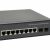 Prim-plan cu porturile switch-ului LevelOne GEP-1051 Gigabit Ethernet PoE