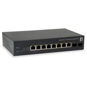 LevelOne GEP-1051 8-Port Gigabit Ethernet PoE Switch - LevelOne