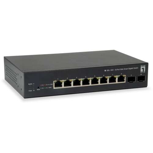 LevelOne GEP-1051 8-Port Gigabit Ethernet PoE Switch