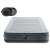 Intex Full Comfort Plush Mid-Rise inflatable mattress, gray, double bed, with electric pump