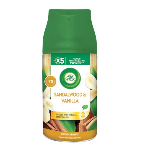Air Wick Freshmatic Reîncărcare vanilie și lemn de santal pentru odorizator de aer automat 250ml 141188093