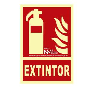 Jel Normaluz Extintor PVC (21 x 30 cm) 90362353 