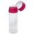 Brita Pink Wasserflasche mit offenem Deckel