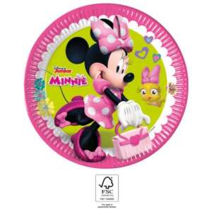 Disney Minnie Happy Helpers papírtányér 8 db-os 23 cm FSC 90376116 Disney