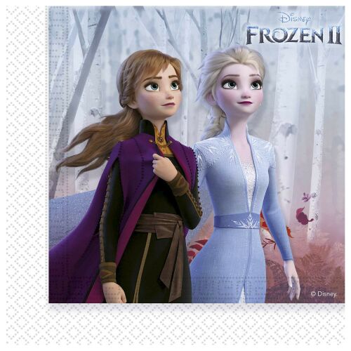 Disney Frozen II Leaf, Jégvarázs Serviette 20 Stk. 129990576