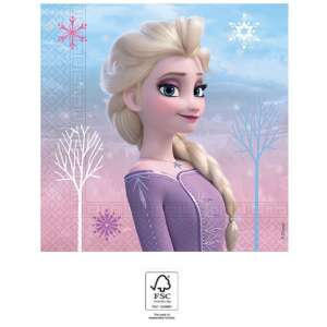 Disney Frozen II Wind Spirit, Jégvarázs szalvéta 20 db-os 33x33 cm FSC 90376245 "jégvarázs"  Party terítékek