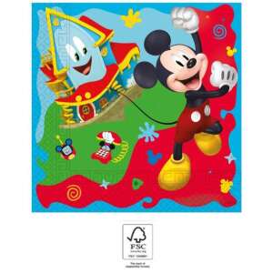 Disney Mickey Rock the House szalvéta 20 db-os 33x33 cm FSC 90376246 Disney