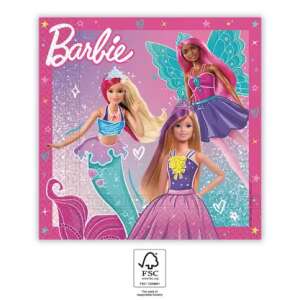 Barbie Fantasy szalvéta 20 db-os, 33x33 cm FSC 90376255 Party teríték