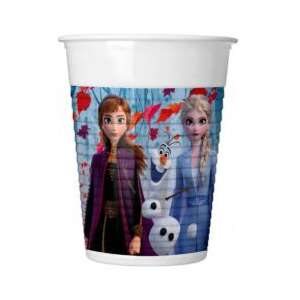Disney Frozen II Leaf, Jégvarázs műanyag pohár 8 db-os 200 ml 90376293 "jégvarázs"  Party terítékek