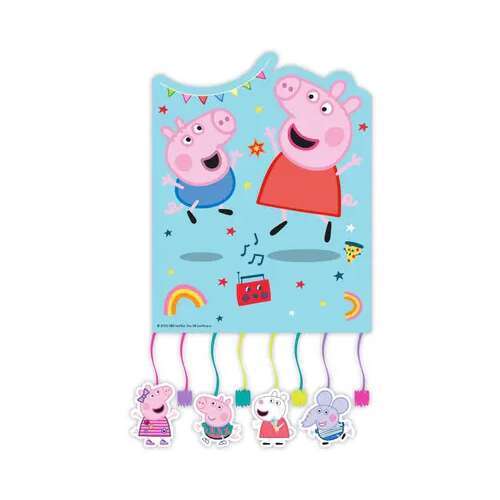 Peppa Pig Messy Play Pinata, Peppa Pig декорация за парти, Peppa Pig пинята за рожден ден