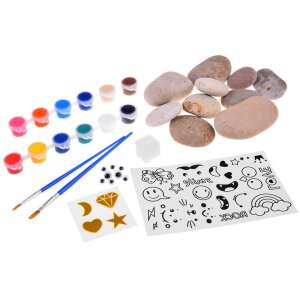 Kreatív kőfestő készlet kövekkel és festékekkel 90378051 Kreatív Játékok