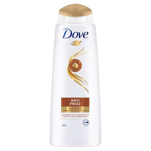 Dove Anti Frizz Shampoo für trockenes, krauses Haar, 400ml
