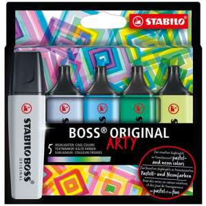 STABILO BOSS Original Arty szövegkiemelő készlet 5 hideg színben - STABILO