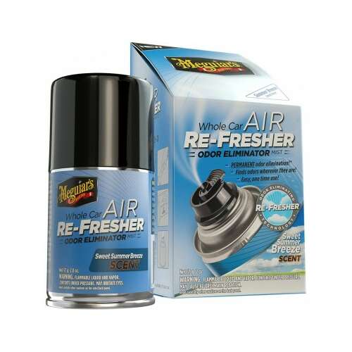 Meguiar's Air Re-Fresher, Autós légfrissítő, szellőzőrendszerhez, Summer Breeze aroma, 59ml