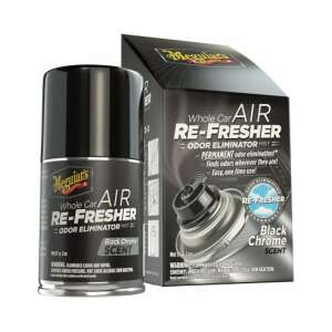 Meguiar's Black Chrome Air Re-Fresher Eliminator de mirosuri, 57g - Meguiars Instrument de îngrijire a mașinii