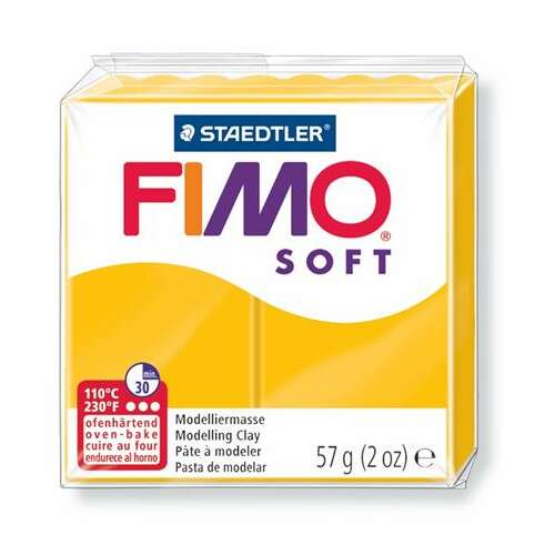 Staedtler FIMO Soft modellező agyag, 57g, sárga - Fimo