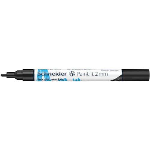 Schneider Paint-It 310 fekete akril marker, 2 mm