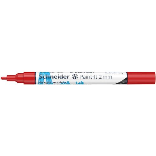 Schneider Paint-It 310 akril marker, piros, 2 mm