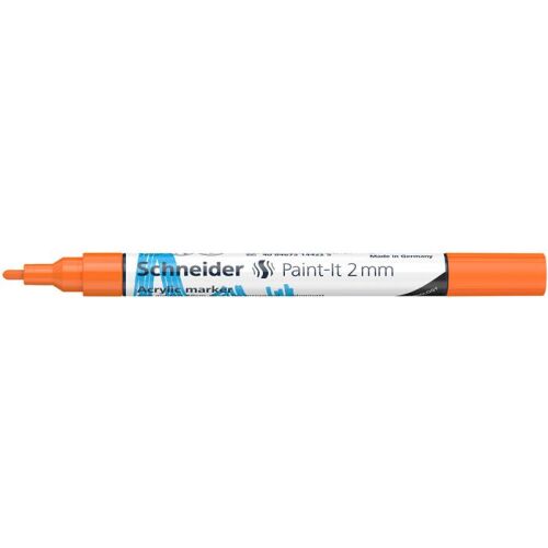 Schneider Paint-It 310 akril marker, narancssárga, 2 mm