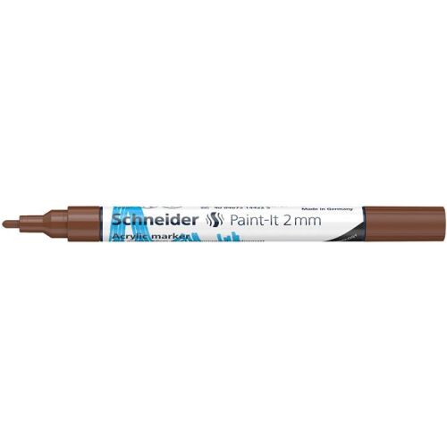 Schneider Paint-It 310 barna akril marker, 2 mm