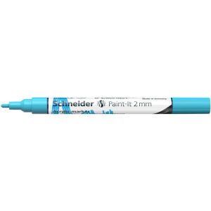 Schneider Paint-It 310 akril marker, 2 mm, pasztellkék - Marker