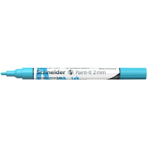 Schneider Paint-It 310 akril marker, 2 mm, pasztellkék
