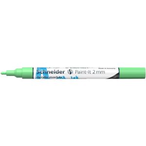 Schneider Paint-It 310 akril marker, 2 mm, pasztellzöld - Marker